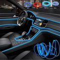 Car Dashboard Neon Light Strip – 3 Meter Flexible EL Wire with Easy Installation, Random Color